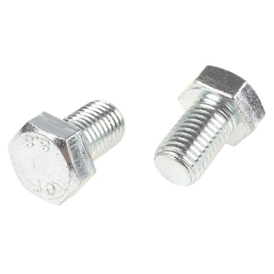Zinc Plated Steel Hex, Hex Bolt, M20 x 30mm
