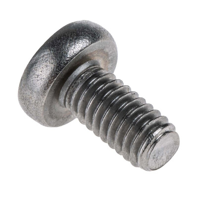 RS PRO Pozidriv Pan A4 316 Stainless Steel Machine Screws DIN 7985Z, M4x8mm