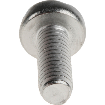 RS PRO Pozidriv Pan A4 316 Stainless Steel Machine Screws DIN 7985, M6x16mm