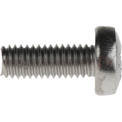 RS PRO Pozidriv Pan A4 316 Stainless Steel Machine Screws DIN 7985, M6x16mm