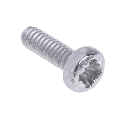 RS PRO Pozidriv Pan A2 304 Stainless Steel Machine Screws DIN 7985, M2x6mm