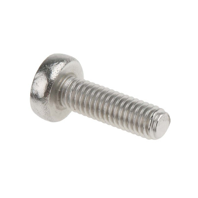 RS PRO Pozidriv Pan A2 304 Stainless Steel Machine Screws DIN 7985, M3x10mm
