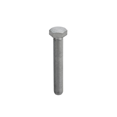 Galvanised Steel, Hex Bolt, M12 x 25mm