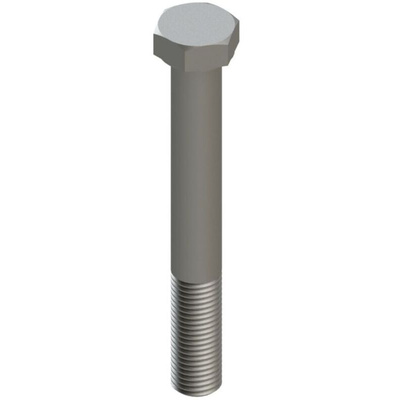 Self-Colour Steel, Hex Bolt, M12 x 100mm