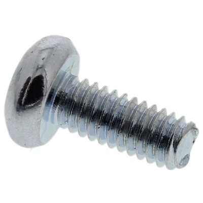 RS PRO Torx Pan Steel Machine Screws, M2.5x6mm