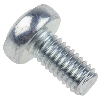 RS PRO Torx Pan Steel Machine Screws, M3x6mm