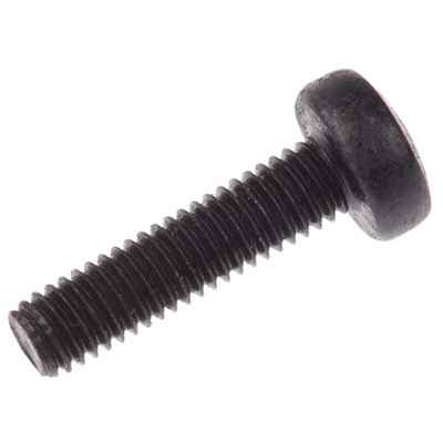 RS PRO Pozidriv Pan Steel Machine Screws DIN 7985, M3x12mm