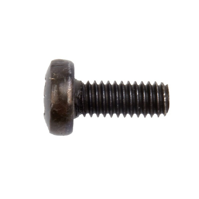 RS PRO Pozidriv Pan Steel Machine Screws DIN 7985, M4x10mm