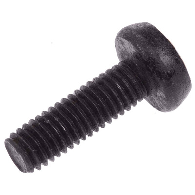 RS PRO Pozidriv Pan Steel Machine Screws DIN 7985, M5x16mm