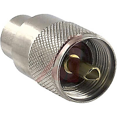 Cinch Connectors Straight Cable Mount UHF Connector, Plug