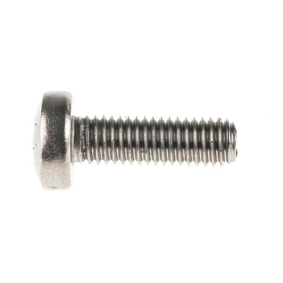 RS PRO Pozidriv Pan A2 304 Stainless Steel Machine Screws DIN 7985, M5x16mm