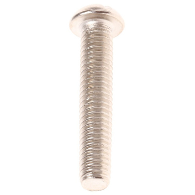 RS PRO Slot Round Brass Machine Screws BS 57 2BAx1in