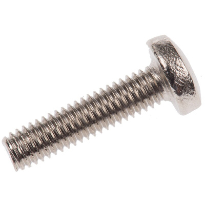 RS PRO Pozidriv Pan Brass Machine Screws DIN 7985, M3x12mm