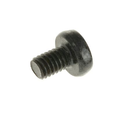 RS PRO Pozidriv Pan Steel Machine Screws DIN 7985, M4x6mm