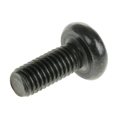 RS PRO Pozidriv Pan Steel Machine Screws DIN 7985, M5x12mm