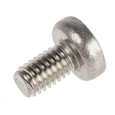 RS PRO Pozidriv Pan A2 304 Stainless Steel Machine Screws DIN 7985, M3.5x6mm