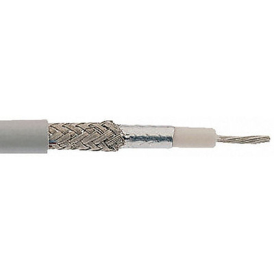 Belden Grey Coaxial Cable, 50 Ω 4.7mm OD 152m