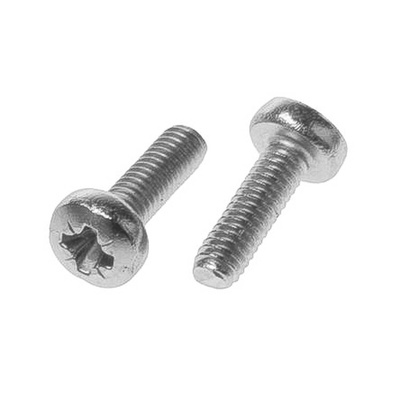 RS PRO Pozidriv Pan A2 304 Stainless Steel Machine Screws DIN 7985, M1.6x5mm