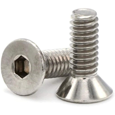 RS PRO Hex Socket Countersunk Machine Screws