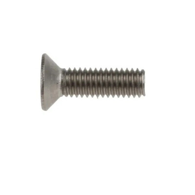 RS PRO Pozidriv Countersunk A4 316 Stainless Steel Machine Screw DIN 965, M3x10mmx0.393in