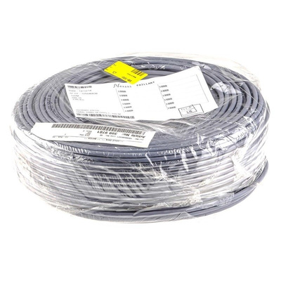 Nexans 4 Core Screened Industrial Cable, 0.34 mm² Grey 100m Reel