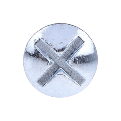 Bright Zinc Plated Steel Roofing Bolt, M6 x 20mm