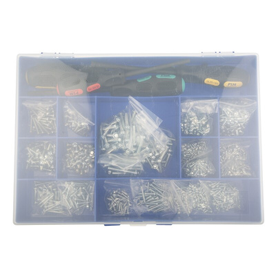 System Zero Steel 1400 Piece System Zero Drive Screw/Bolt Kit