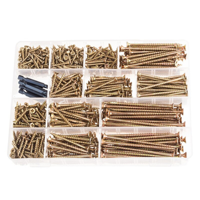 ULTI-MATE Steel 700 Piece Pozisquare Drive Screw/Bolt Kit