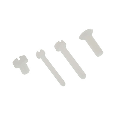 RS PRO Nylon 600 Piece Slot Drive Screw/Bolt Kit