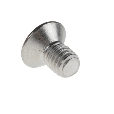 RS PRO Pozidriv Countersunk A2 304 Stainless Steel Machine Screw DIN 965, M3x5mmx0.196in