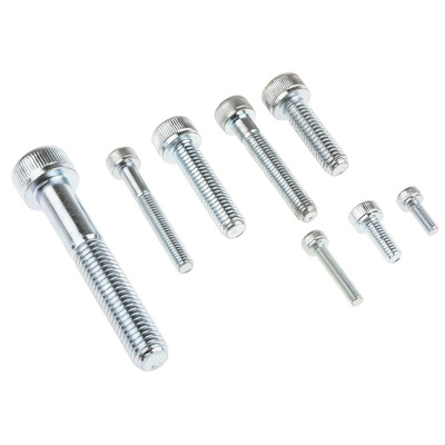 RS PRO Steel 415 Piece Hex Socket Drive Screw/Bolt Kit