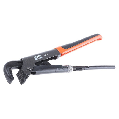 Bahco Pipe Wrench, 320.0 mm Overall Length, 45mm Max Jaw Capacity