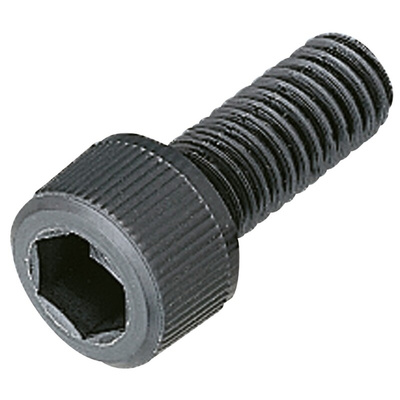 Yahata Neji Plain Hex Socket Cap Glass Fibre Reinforced Plastic (GRP) Tamper Proof Security Screw, M5 x 15mm