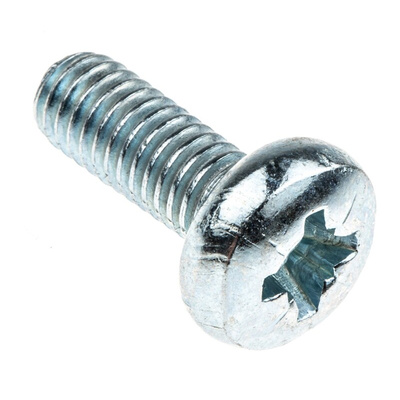 RS PRO Nylon 10 Piece Cross Drive Screw/Bolt, Nut & Washer Kit