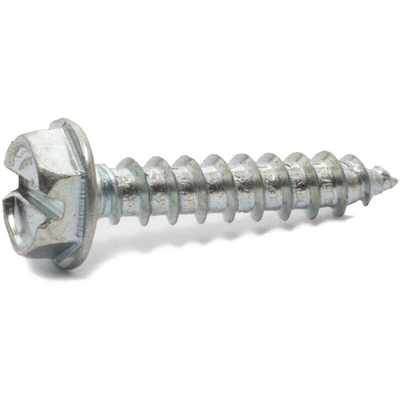 RS PRO Zinc Steel Self Tapping Screw, 1/2in Long