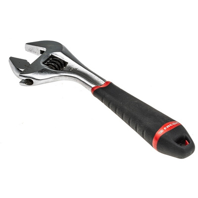 Facom Adjustable Spanner, 209 mm Overall Length, 27mm Max Jaw Capacity