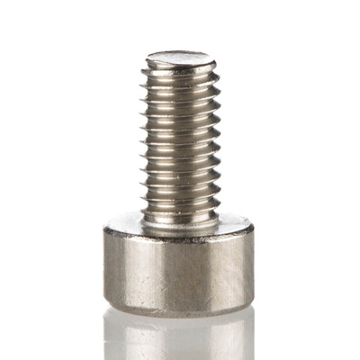 RS PRO M3 x 6mm Hex Socket Cap Screw Plain Stainless Steel