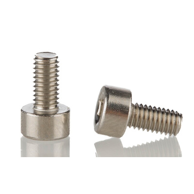 RS PRO M3 x 6mm Hex Socket Cap Screw Plain Stainless Steel