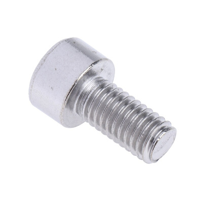 RS PRO M5 x 10mm Hex Socket Cap Screw Plain Stainless Steel