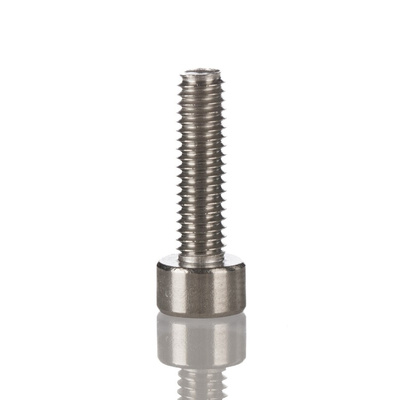 RS PRO M5 x 16mm Hex Socket Cap Screw Plain Stainless Steel