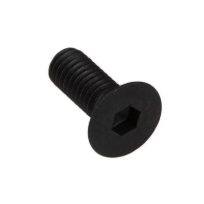 RS PRO M3 x 8mm Hex Socket Countersunk Screw Black, Self-Colour Steel