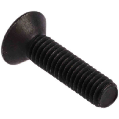 RS PRO Black, Self-Colour Steel Hex Socket Countersunk Screw, DIN 7991, M4 x 16mm