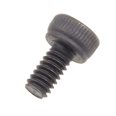 RS PRO Black, Self-Colour Steel Hex Socket Cap Screw, DIN 912, M2 x 4mm