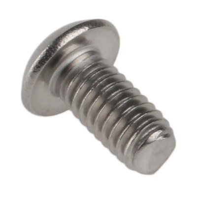 RS PRO M4 x 8mm Hex Socket Button Screw Plain Stainless Steel