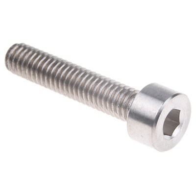 RS PRO Titanium Alloy Hex Socket Cap Screw, DIN 912, M4 x 20mm