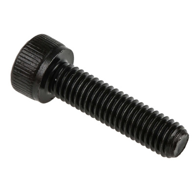 RS PRO M5 x 20mm Hex Socket Cap Screw Black, Self-Colour Steel