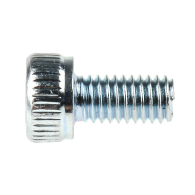 RS PRO Bright Zinc Plated Steel Hex Socket Cap Screw, DIN 912, M3 x 6mm