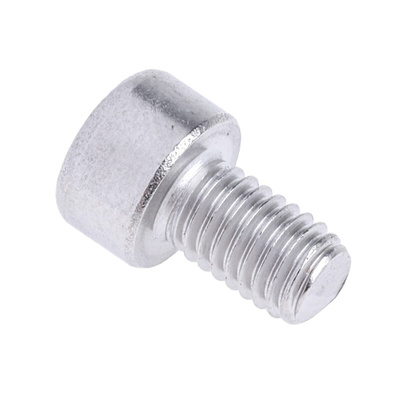 RS PRO Plain Stainless Steel Hex Socket Cap Screw, DIN 912, M5 x 8mm