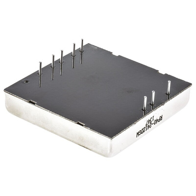 Recom RP40-GW DC-DC Converter, ±12V dc/ ±1.67A Output, 9 → 36 V dc Input, 40W, Through Hole, +105°C Max Temp