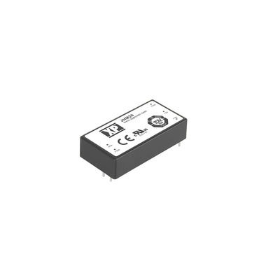 XP Power JHM20 DC-DC Converter, ±15V dc/ ±665mA Output, 18 → 36 V dc Input, 20W, Through Hole, +80°C Max Temp